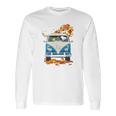 Snoopy And Woodstock Vw Volkswagen Hippie Car Shirt Long Sleeve T-Shirt