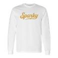 Sparky Electrician Funny Long Sleeve T-Shirt