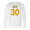 Stephen Curry Gift Long Sleeve T-Shirt