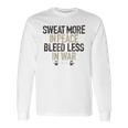 Sweat More In Peace Bleed Less Enjoyable Gift 2022 Long Sleeve T-Shirt