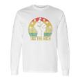 Tax The Rich Vintage Long Sleeve T-Shirt