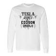 Tesla Rules Long Sleeve T-Shirt