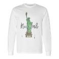 Tourist Statue Of Liberty Iconic New York Long Sleeve T-Shirt