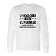 Uhrmacher - Superheld Long Sleeve T-Shirt