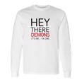 Unsolved Hey There Demons Girl Long Sleeve T-Shirt