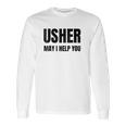 Usher Uniform Long Sleeve T-Shirt