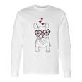 Valentine Puppypierre The French Bulldog Triblend Long Sleeve T-Shirt