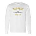 Vaq 130 Zappers Naval Squadron Ea 18 Long Sleeve T-Shirt