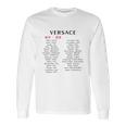 Versace China Shirt Hong Kong 1 Long Sleeve T-Shirt TshirtShirt Long Sleeve