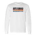 Vintage 70S 80S Style Santo Domingo Long Sleeve T-Shirt