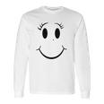 Vintage Cute Smiley Face Long Sleeve T-Shirt