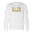 Vintage New Bern North Carolina Nc Gift Love Souvenir Long Sleeve T-Shirt