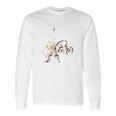 Vintage Paris I Love Travel Wanderlust Eiffel Tower Long Sleeve T-Shirt