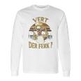 Vintage Vert Der Ferk Kitchen Fan Long Sleeve T-Shirt