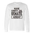 Wayne County Jail Inmate Prison Halloween Costume Long Sleeve T-Shirt