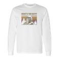 Whatd You Do Chris Farley Vintage Long Sleeve T-Shirt