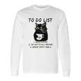 They Say I Couldnt That Is Why I Did Letter New 2022 Gift Long Sleeve T-Shirt