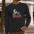 2 Stroke Spitting Oil Ripping Soil Dirt Bike Motocross Gift Long Sleeve T-Shirt Gifts for Him