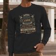 23Rd Birthday Gifts 23 Years Old Retro Born In April 1999 Ver2 Long Sleeve T-Shirt Gifts for Him