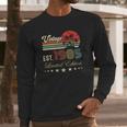 37Th Birthday Born 1985 Vintage Limited Edition 37 Birthday Long Sleeve T-Shirt Gifts for Him