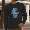 4Pf Four Pockets Full Blue Long Sleeve T-Shirt Gifts for Him