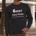 6 Feet Away Please Social Distancing Hastag Long Sleeve T-Shirt Gifts for Him