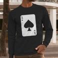 Ace Of Spades T-Shirt Long Sleeve T-Shirt Gifts for Him