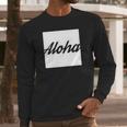 Aloha Tshirt For Men Long Sleeve T-Shirt Gifts for Him