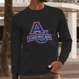 American University T-Shirt Long Sleeve T-Shirt Gifts for Him