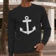 Anchor Logo Long Sleeve T-Shirt Gifts for Him