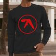 Aphex Twin Logo Red Long Sleeve T-Shirt Gifts for Him