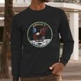 Apollo 11 Nasa Space Moon Landing Astronaut Logo Long Sleeve T-Shirt Gifts for Him