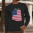 Arizona United States Map Long Sleeve T-Shirt Gifts for Him