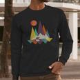 Awesome-Geometric-Outdoor-Mountain Long Sleeve T-Shirt Gifts for Him