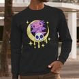 Axolotl Kawaii Pastel Goth Cute Creepy Aesthetic Nu Goth Long Sleeve T-Shirt Gifts for Him