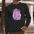 Axolotl Witch Halloween Witchcraft Cute Axolotl Pastel Goth Long Sleeve T-Shirt Gifts for Him