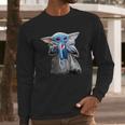 Baby Yoda Drink Pepsi Sweater Long Sleeve T-Shirt Gifts for Him