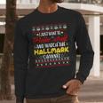 Bake Stuff And Watch The Hallmark Channel Long Sleeve T-Shirt Gifts for Him