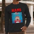 Bakugou Anime Ponyo On The Cliff Hams Parody Jaws Long Sleeve T-Shirt Gifts for Him