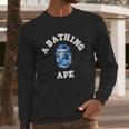 Bape Abc Blue Camo Hoodies Long Sleeve T-Shirt Gifts for Him