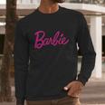 Barbie Logo Long Sleeve T-Shirt Gifts for Him