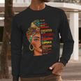 You Are Beautiful Victorious Enough Created Black Girl Long Sleeve T-Shirt Gifts for Him