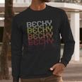 Becky Vintage Style Long Sleeve T-Shirt Gifts for Him