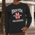 Bench Row Records Powerlifting Long Sleeve T-Shirt Gifts for Him