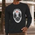 Black Mil Mascaras Lucha Libre Wrestling Gear Long Sleeve T-Shirt Gifts for Him