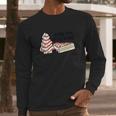 Blood Type Little Debbie Inspired Snack Cake Long Sleeve T-Shirt Gifts for Him