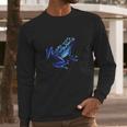 Blue Poison Dart Frog Colorful Design Nature Lover Long Sleeve T-Shirt Gifts for Him