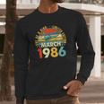 Born In March 1986 36Th Birthday Gift Retro 36 Years Old Long Sleeve T-Shirt Gifts for Him