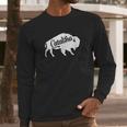 Catalina Island Bison Buffalo Long Sleeve T-Shirt Gifts for Him