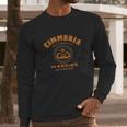 Cimmeria Warrior Academy Conan The Barbarian Long Sleeve T-Shirt Gifts for Him